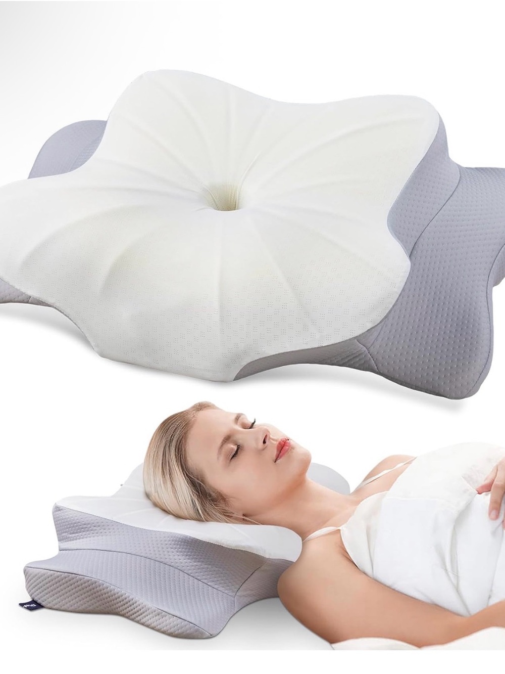 Donama Cervical Pillow for neck and shoulder. Contour memory foam pillow
